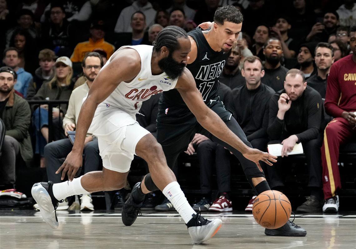 哈登复出狂轰22+9+8，还创3大神迹，骑士险胜篮网！虎将惊艳